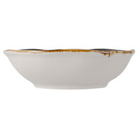 Tuxton GGW-060 TuxTrendz Artisan Geode Walnut 5.5 oz. China Fruit Cup - 24/Case