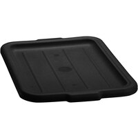 Vollrath 1522-06 Traex® 20" x 15" Black High Density Polyethylene Recessed Bus Tub Lid