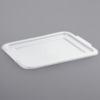 Vollrath 52422 Signature 20" x 15" White High Density Polyethylene Recessed Bus Tub Lid