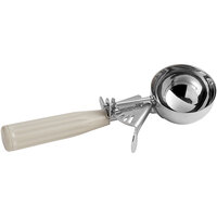 Hamilton Beach 78-10 #10 Ivory Thumb Press Disher - 3.19 oz.