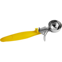 Hamilton Beach 80-20 #20 Yellow Thumb Press Disher with Ergonomic Handle - 1.77 oz.