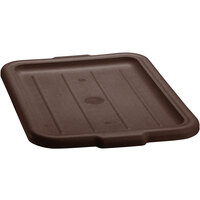 Vollrath 1522-01 Traex® 20" x 15" Brown High Density Polyethylene Recessed Bus Tub Lid