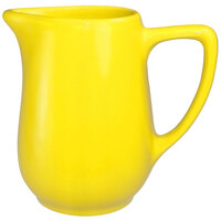 International Tableware CA-60-Y Cancun 13 oz. Yellow Stoneware Creamer - 36/Case