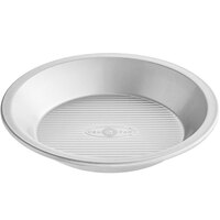 Chicago Metallic 23100 Heavy-Duty 9" x 1 1/2" Deep 22 Gauge Dish Aluminized Steel Pie Pan