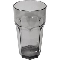 Carlisle 583218 Louis 32 oz. Smoke SAN Plastic Tumbler - 24/Case