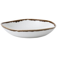 Dudson HN253 Harvest 38 oz. Natural Organic Round China Bowl by Arc Cardinal - 12/Case