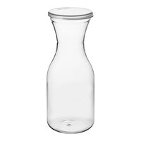 Choice 17 oz. Polycarbonate Carafe with Flat Lid