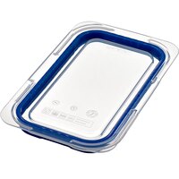 Araven 09853 1/4 Size Clear Polypropylene Food Pan Airtight Lid