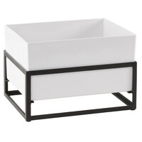 Cal-Mil 22020-10-13 Monterey 12 1/4" x 9 1/2" x 8 1/2" Ice Housing with White Melamine Pan