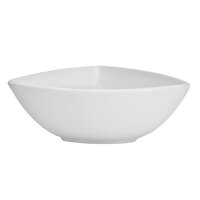 CAC TUP-B6 Triumph 15 oz. Bright White Triangular Porcelain Bowl - 36/Case