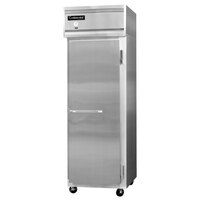 Continental Refrigerator 1FSNSS 26" Solid Door Shallow Depth Reach-In Freezer