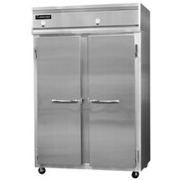 Continental Refrigerator 2RFNSA 52" Solid Door Dual Temperature Reach-In Refrigerator / Freezer