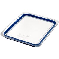 Araven 09855 1/2 Size Clear Polypropylene Food Pan Airtight Lid