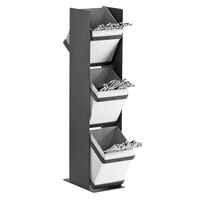 Cal-Mil 22048-13 Monterey 3-Tier Flatware / Condiment Display