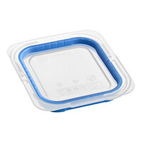 Araven 09852 1/6 Size Clear Polypropylene Food Pan Airtight Lid
