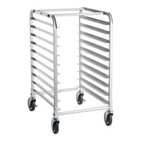 Regency 10 Pan End Load Half Height Bun / Sheet Pan Rack - Unassembled