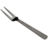 American Metalcraft BLHF10 10" Hammered Black Vintage Cold Meat Fork