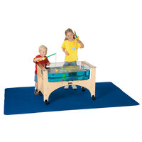 Jonti-Craft Baltic Birch 8440JC 58" x 45" x 1/8" Waterproof Sensory Table Floor Mat