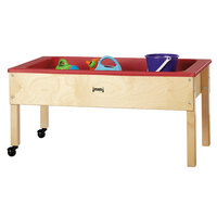 Jonti-Craft Baltic Birch 0286JC 42" x 23" x 20" Toddler-Height Mobile Wood Sensory Table