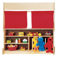 Jonti-Craft Baltic Birch 0723JC Red Imagination Station Curtains