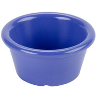 GET S-620-PB Diamond Mardi Gras 2 oz. Peacock Blue Melamine Ramekin - 48/Case