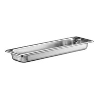 Vollrath 90552 Super Pan 3® 1/2 Size Long 2" Deep Anti-Jam Stainless Steel Steam Table / Hotel Pan - 22 Gauge