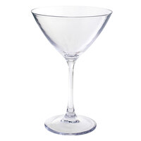 Front of the House AMA007CLT23 Drinkwise 10 oz. Tritan™ Plastic Martini Glass - 12/Pack