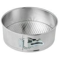 Winco 8" x 3" Light Tin Springform Cake Pan