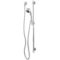 Zurn Elkay Z7000-HW13 Temp-Gard Handheld Shower with 69" Metal Hose and 30" Mounting Bar - 2.5 GPM