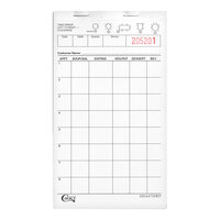 Choice 1 Part White Waiter / Waitress Order Pad   - 50/Case