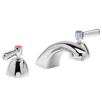 Zurn Elkay Z831R1-XL AquaSpec Deck Mount Faucet with Widespread Base, 5" Cast Spout (2.2 GPM), Ceramic Cartridge, and Lever Handles