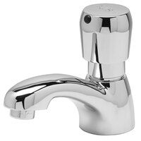 Zurn Elkay Z86100-XL Deck Mount Single Basin Metering Faucet with 3 3/4" Cast Spout (1 GPM)