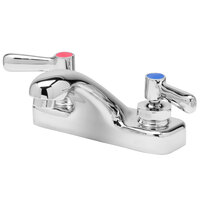 Zurn Elkay Z81101-XL Deck Mount Faucet with 4 1/4" Cast Spout (2.2 GPM), Ceramic Cartridge, and Lever Handles