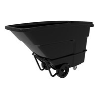 Toter NT210-00BKS 1 Cubic Yard Blackstone Heavy-Duty Tilt Truck with Handle (2000 lb.)