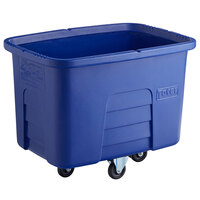 Toter MMC08-00BLU 8 Cubic Foot Blue Heavy-Duty Cube Truck (300 lb. Capacity)