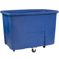 Toter MMC20-00BLU 20 Cubic Foot Blue Heavy-Duty Cube Truck (600 lb. Capacity)