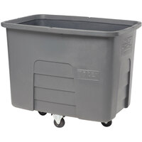 Toter MMC16-90761 16 Cubic Foot Industrial Gray Heavy-Duty Cube Truck (500 lb. Capacity)