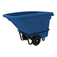 Toter NT205-00BLU 0.5 Cubic Yard Blue Heavy-Duty Tilt Truck with Handle (1200 lb.)