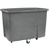 Toter MMC20-00IGY 20 Cubic Foot Industrial Gray Heavy-Duty Cube Truck (600 lb. Capacity)