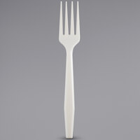 Fineline 42CBUF.WH Conserveware White CPLA Fork - 1000/Case