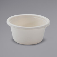 Fineline 43PC2 Conserveware 2 oz. Bagasse Portion Cup - 2500/Case