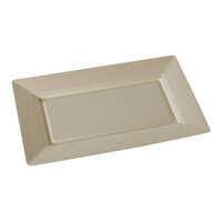 Fineline 43RCP138 Conserveware 13" x 8" Bagasse Rectangular Plate - 150/Case