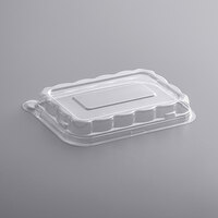 Fineline 42RCL1216 Conserveware PETE Dome Lid for 12/16 oz. Rectangular Bowls - 600/Case