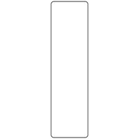 DayMark IT117814B DuraMark 2" x 8" Blank Permanent Direct Thermal Label - 6000/Case