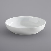 American Metalcraft MELR11 Endurance 86 oz. White Round Shallow Melamine Bowl