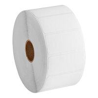 DayMark IT115691 DissolveMark 2" x 1" Blank Dissolvable Direct Thermal Label - 2000/Roll