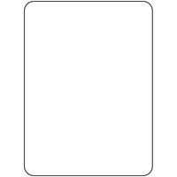 DayMark IT115737B DuraMark 2" x 3" Blank Permanent Direct Thermal Label - 18000/Case