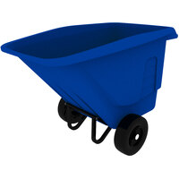 Toter UTP05-00BLU 0.5 Cubic Yard Blue Universal Tilt Truck / Trash Cart with Pneumatic Wheels (825 lb.)