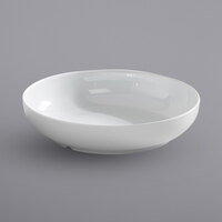 American Metalcraft MELR8 Endurance 28 oz. White Round Shallow Melamine Bowl