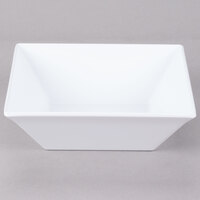 GET ML-246-W 1.6 Qt. White Siciliano Square Bowl - 6/Case